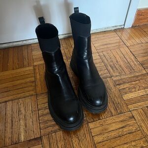 stradivarius chunky boot